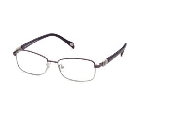 Image of Laura Ashley Frances SELA FRAS00 Single Vision Prescription Eyeglasses - C4 - Purple SELA FRAS005235 PU