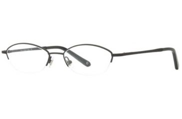 Image of Laura Ashley Gina SELA GINA00 Eyeglass Frames - Satin Black SELA GINA005140 BK