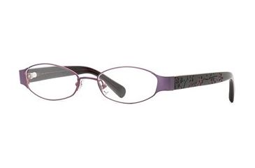 Image of Laura Ashley Isla SELA ISLA00 Progressive Prescription Eyeglasses - Plum SELA ISLA005035 PU