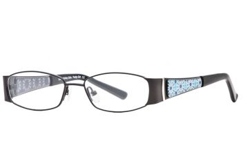 Image of Laura Ashley Pretty Girl SELG PREG00 Single Vision Prescription Eyeglasses - Black SELG PREG004625 BK