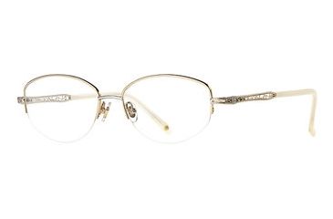 Image of Laura Ashley Shelby SELA SHEL00 Progressive Prescription Eyeglasses - Winter Glow SELA SHEL005335 GO