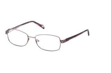Image of Laura Ashley Whitley SELA WHIL00 Single Vision Prescription Eyeglasses - C3 - Gold/cranberry SELA WHIL005135 WN