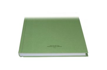 Image of LC Industries Record Book, Green 8 1/4in x 13 11/16in 107650