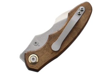 Image of Leader Knives Fuga F111 Folding Knife, 4.25in Closed, 3in 4116 Stainless Blade, Walnut Handle, F111
