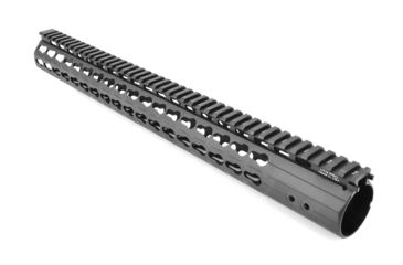 Image of USED Leapers Keymod Compat. M and P10 17 in Super Slim Free Float Rail Handguard, Black MTU038SSKC, EDEMO3, Used, Condition Like New, Inspect and Rebox