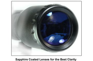 Image of Leapers UTG 1in 4x32 Full Size Mil-dot Scope w/ Picatinny/Weaver Rings, Pre-adj at 100 Yds SCP-U432FW