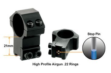 Image of Leapers UTG 3-9x40 1in Hunter Scope,AO,36-color Mil-dot, Airgun Rings, _x000D_ SCP-U394AOIED