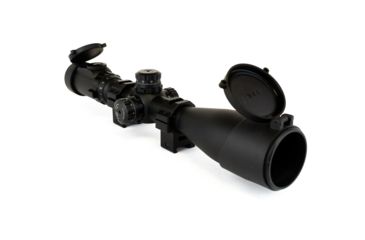 Image of Leapers UTG 30mm SWAT 3-12x44 Illumination Enhancing Mil-Dot Reticle Rifle Scope, Black