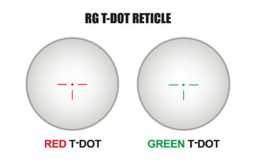 Image of Leapers UTG 6in ITA Red/Green CQB Sight,T-Dot Reticle w/Offset QD Mount SCP-TDTDQ