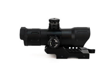 Image of Leapers UTG 6in ITA Red/Green CQB T-dot Sight with Offset QD Mount, Black, SCP-TDTDQ