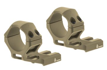 Image of Leapers UTG ACCU-SYNC 34mm High Profile 37mm Offset Pic. Rings, FDE, AIR422SD