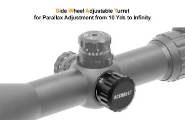 Image of Leapers UTG Accushot 4-16X56 30mm Scope, AO, 36-color Illumination Enhancing, G4 Dot Reticle, SCP3-UG4165G4