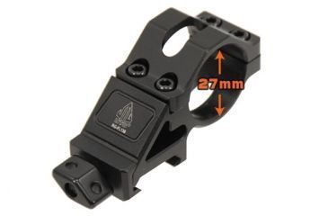 Image of Leapers UTG Angled Offset Low Profile Ring Mount for Light Devices, _x000D_ RG-FL138