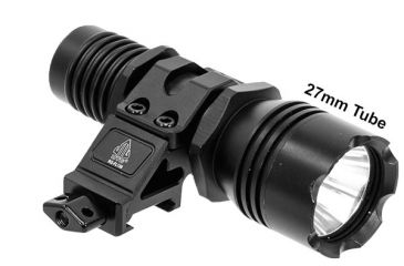 Image of Leapers UTG Angled Offset Low Profile Ring Mount for Light Devices, _x000D_ RG-FL138