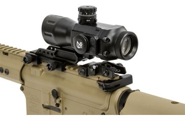 Image of Leapers UTG Compact Prismatic 4X32 T4 Scope, 36-Color, Etched Glass T-Dot Reticle, SCP-T4IETDQ