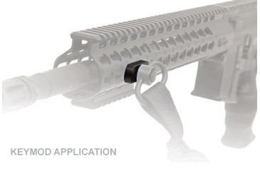 Image of Leapers UTG Keymod Adaptor Base for Standard QD Sling Swivel, _x000D_ TL-SWKM01, EDEMO1