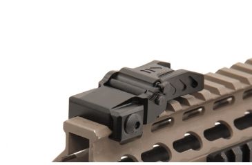 Image of UTG Pro Top Mounted Deployable Front Sight for Picatinny, Black, MNT-755