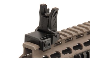 Image of Leapers UTG Top Mounted Deployable Front Sight for Picatinny, Black, MNT-755