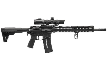 Image of Leapers UTG PRO Arwen 14in M-LOK Free Float Handguard, Black, MTU046SEM