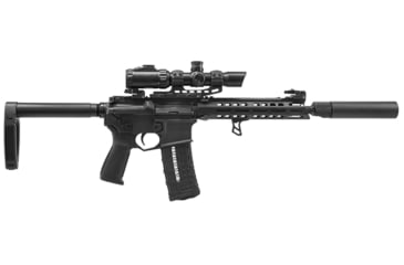 Image of Leapers UTG PRO Forerunner 10in M-LOK Free Float Handguard, Black, MTU045SPM