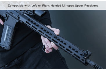 Image of Leapers UTG PRO Forerunner 15in M-LOK Free Float Handguard, Black, MTU047SPM