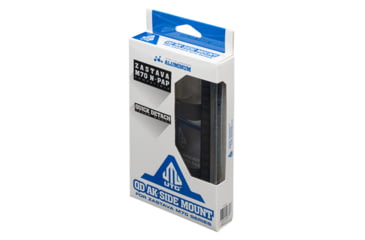 Image of Leapers UTG QD AK Side Mount, M70 N-PAP, Black, Medium, MT-ZAK01