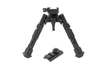 Image of Leapers UTG UTG Recon 360 TL Bipod, 5.5in-7.0in Center Height, Picatinny, Black, TL-BP02-B