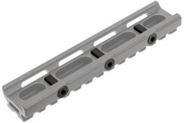 Image of Leapers UTG Super Slim 20 MOA Elevated Picatinny Mount, 13 Slot, Black, MT-RSX20MOA