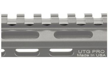 Image of Leapers UTG Super Slim 20 MOA Elevated Picatinny Mount, 13 Slot, Black, MT-RSX20MOA