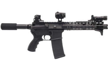 Image of Leapers UTG Super Slim T1 Mount, Absolute Co-Witness, Black, MT-T1AC