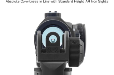 Image of Leapers UTG Super Slim T1 Mount, Absolute Co-Witness, Black, MT-T1AC