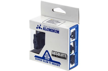Image of Leapers UTG Super Slim T1 Mount, Absolute Co-Witness, Black, MT-T1AC