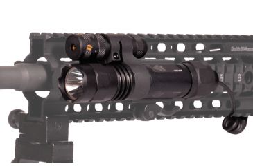 Image of Leapers UTG Tactical Weapon Light &amp; Red Laser Sight w/ Integral QD Mount LT-ELP38Q