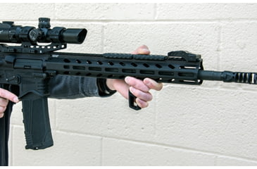 Image of Leapers UTG Ultra Slim Foregrip, M-LOK, Matte, Black, MT-FGM01X