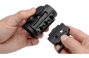 Image of Leapers UTG UTG ACCU-SYNC 2521R Dot Sight, Red 3.0 MOA Single Dot, for Mini ACOG Footprint, Black, OP-DS2521R