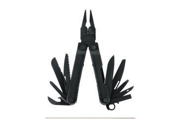 Image of Leatherman REBAR - BLACK, Sheath, Open
