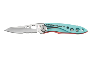 Image of Leatherman Skeletool KBX 2.6in Folding Knife, 420HC Stainless Steel, Paradise, 833598