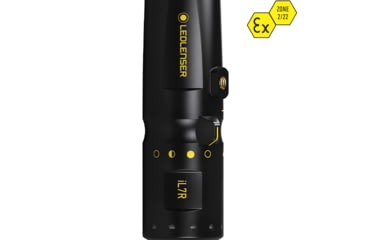 Image of LED Lenser IL7R Li-Ion Rechargeable Compact Flashlight, 360 Lumens, Box, Black, 880436