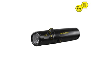 Image of LED Lenser IL7R Li-Ion Rechargeable Compact Flashlight, 360 Lumens, Box, Black, 880436