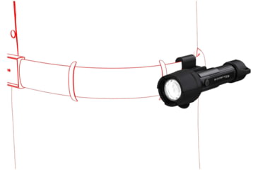 Image of LED Lenser P6R Work Flashlight, Li-ion 3.63V, Black, 880529