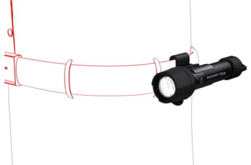 Image of LED Lenser P7R Work Flashlight, Li-ion 3.7V, Black, 880530