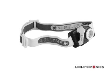 Image of LED Lenser SEO5 Headlamp, Grey 880128