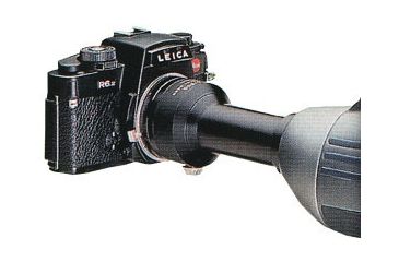 Image of Leica Photo Adapter 42300 mounted on Televid Spotting Scope