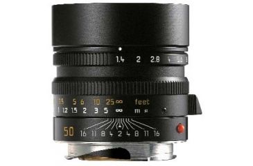 Image of Leica 50mm SummiLux / f1.4 ASPH. Black Lens for M8 Camera 11891