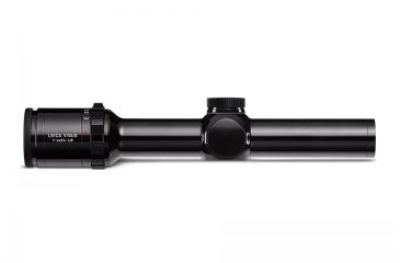 Image of Leica Visus 1-4 x 24 mm i LW Rifle Scopes, w/L-4A Illuminated Dot Reticle, Glossy Black, 55001