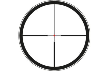 Image of Leica Visus 1-4 x 24 mm i LW Rifle Scopes, w/L-4A Illuminated Dot Reticle, Matte Black, 55102