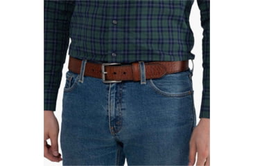 Image of Lejon Navajo Leather Belt - Mens, Peanut, 42, VB-7053-42