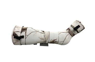 Image of LensCoat Vortex Razor 85 HD Angled Spotting Scope Cover, Snow, ssvo85SN