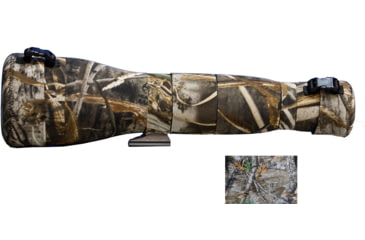 Image of LensCoat Vortex Razor 85 Hd Straight Spotting Scope Cover, Realtree Edge, SSVO85sEG