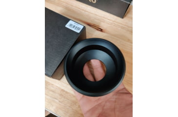 Image of Leofoto Gitzo 5 Series and LM/N-4 Series BA-100 100mm Half-Bowl Video Head Adapter, Black, BA-100